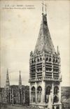 VINTAGE POSTCARD Rouen Cathedral the Tower Saint Romain upper part
