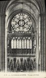 VINTAGE POSTCARD the Cathedral of Rouen Transept Southern part