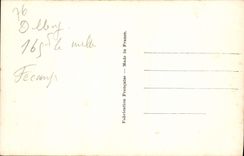 Corte de Fecamp de la POSTAL de la VENDIMIA del benedictino