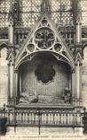 VINTAGE POSTCARD the Cathedral of Rouen Tomb of the Cardinal of Croy