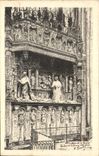 VINTAGE POSTCARD Rouen Cathedral Tomb of the cardinals of Amboise