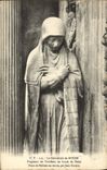 VINTAGE POSTCARD the Cathedral of Rouen Fragment of the Tomb of Louis Breze Diane of Poitiers as a widow Jean Pin