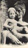 CPA Rouen Cathedrale Fragment du Tombeau de Louis de Breze La vierge et l'enfant Jesus par Nicolas Quesnel