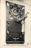 CPA Rouen Cathedrale Plaque Commemorative dediee au celebre navigateur Cavelier de la Salle