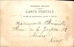 POSTAL Nimes de la VENDIMIA que la iglesia Sainte perpetúa