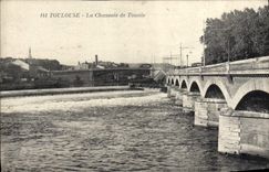 VINTAGE POSTCARD Toulouse the Roadway of Tounis