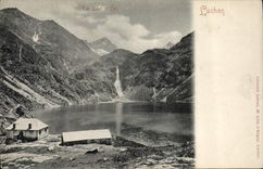 VINTAGE POSTCARD Luchon the Lake