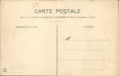 VINTAGE POSTCARD Surroundings of Luchon Panorama Taken of Entecade