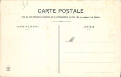 VINTAGE POSTCARD Surroundings of Massive Luchon of the Cursed Mounts Seen of Venasque