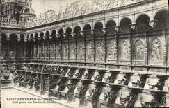 CPA Saint Bertrand de Comminges Cote paien des stalles du choeur 