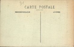 VINTAGE POSTCARD Toulouse the Street of Arts Turn of the old Convent of Angustins