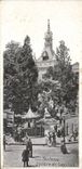 VINTAGE POSTCARD Toulouse Public garden of Capitole
