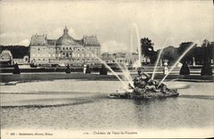 VINTAGE POSTCARD Castle of Be worth the Viscount