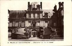 CPA Parc De Fontainebleau L'Escalier du Fer a Cheval