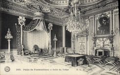 CPA Parc De Fontainebleau Salle du Trone