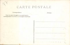 VINTAGE POSTCARD Park De Fontainebleau Throne room