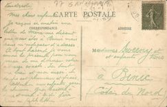 VINTAGE POSTCARD Park De Fontainebleau Reception room of the Queens Mothers