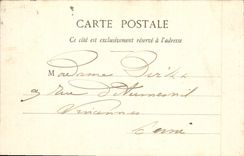VINTAGE POSTCARD Palais of Fontainebleau Rules of Ulysses and Etang of Carps