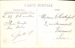 VINTAGE POSTCARD Foret of Fontainebleau Roche Sponges