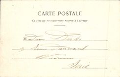 VINTAGE POSTCARD Palate of Fontainebleau House of Maintenon