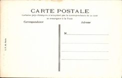 VINTAGE POSTCARD Palate of Fontainebleau Baptistry of Louis XIII