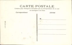 VINTAGE POSTCARD Palate of Fontainebleau Frontage of the Castle