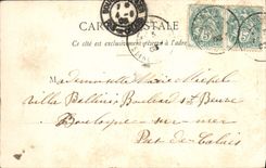 VINTAGE POSTCARD Fontainebleau the Obelisk