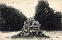 CPA Foret de Fontainebleau Croix de Franchard