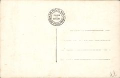 VINTAGE POSTCARD Palate De Fontainebleau Small Apartments Large Yellow Living room