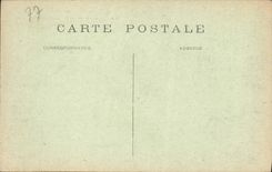 VINTAGE POSTCARD Palate of Fontainebleau Gone and Basin of the Cascades Taken of the Floor