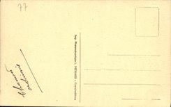 VINTAGE POSTCARD Palate of Fontainebleau the Castle seen of the Park