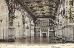 CPA Palais de Fontainebleau La Galerie Henri II
