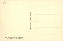 VINTAGE POSTCARD the Basilica of Lisieux the Crypt chorus