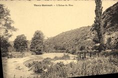 VINTAGE POSTCARD Thury Harcourt the Lock of Hom