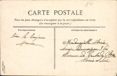 POSTAL Trouville de la VENDIMIA el hotel de París