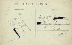 VINTAGE POSTCARD Cliff the Guillaume Place Canquerant