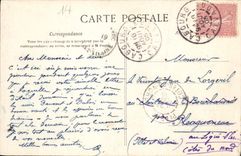 POSTAL de la VENDIMIA la avenida casera del hotel grande