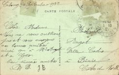 VINTAGE POSTCARD Cabourg Perpesctive of the Beach