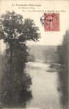 VINTAGE POSTCARD the Outfall of the Battle close Clecy
