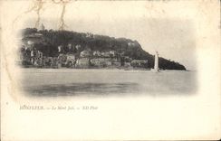 VINTAGE POSTCARD Honfleur the Mount Pretty Lighthouse