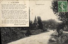 POSTAL Tourgeville de la VENDIMIA