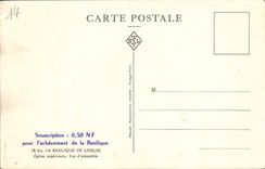 CPA La Basilique de Lisieux Eglise superieure Vue d'ensemble