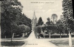 CPA Senonches Avenue Poucin 