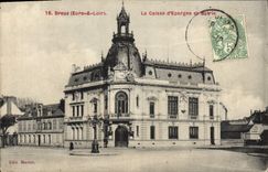 D Epargne de Dreux Calsasse de la POSTAL de la VENDIMIA y prefecto