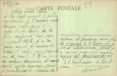 St Pedro de la iglesia de Dreux de la POSTAL de la VENDIMIA