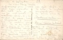 Castillo de Garnay de la POSTAL de la VENDIMIA de Marmousse