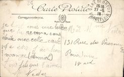 Casas de las mujeres mayores de Dreux de la POSTAL de la VENDIMIA de la calle principal