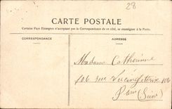 POSTAL Dreux de la VENDIMIA el lugar Gil santo y ruinas de la fortaleza vieja de las cuentas de Dreux