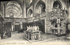 CPA Eglise de Brou Le Choeur 
