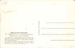 CPA Dreux Chapelle Saints Louis 